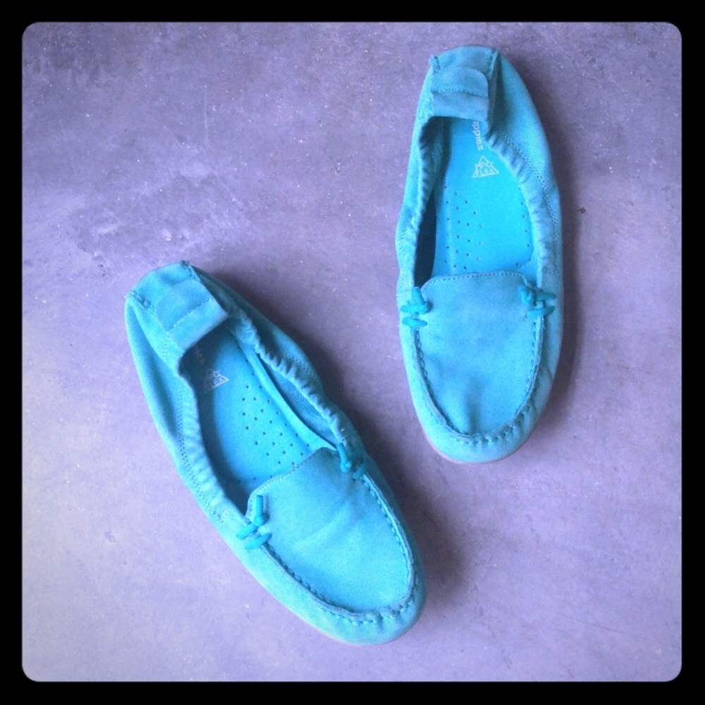 Hush Puppies Aidi Mocc - teal/aqua green
